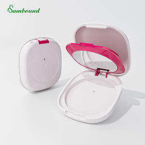 MOQ 2000 Emballage de fard à joues, nouveaux designs, emballage compact de fard à joues avec compartiment, emballage de poudre pressée 9G, ajoutez votre logo - Product Image 5