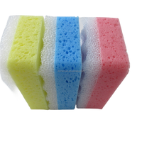 Éponge de bain et de douche en gros, grande taille, en loofah, écologique, personnalisée, bleue, en PE, pour le corps, filet exfoliant