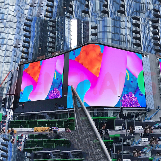 Naked Eye Hologram Technology Immersive Advertising Interactive 3d Video Wall Screen Outdoor 3d Led Display