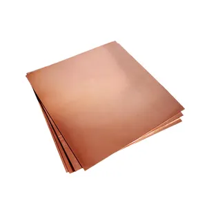 sliver plated copper wire/ Copper Sheet Price 99% Pure C10100 C10200 C10300 Copper Plate Sheets/copper silver plated zircon wave