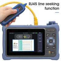 NK4000D NK4000T FTTH Optic Fiber Active Line Live Testing 12 Functions 28DB 26DB 80KM MINI OTDR