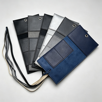 Pochette de voyage portable pour câbles avec logo personnalisé, étanche, en similicuir, organiseur d'électronique, sac USB, cadeau promotionnel d'entreprise