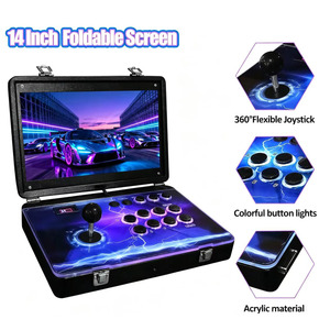 Nuova Console di <span class=keywords><strong>Gioco</strong></span> Portatile Pandora Box da 14 Pollici in Metallo, Arcade Integrato per <span class=keywords><strong>Due</strong></span> Giocatori, da Tavolo, <span class=keywords><strong>a</strong></span> Moneta, con Suono Realistico - Product Image 2