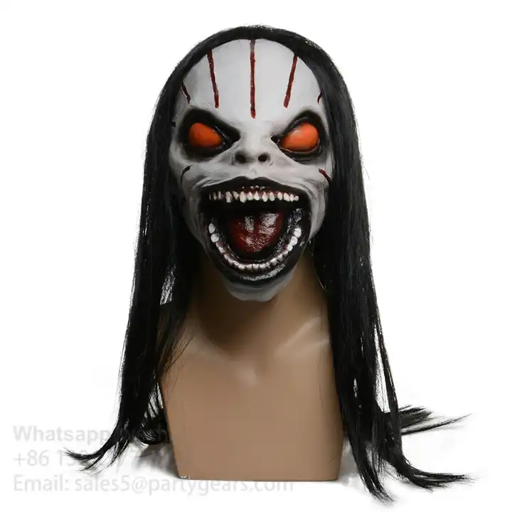 stak kirurg Udførelse Source 2022 horror movie Halloween scary latex full head mask party cosplay  monster grimcutty mask on m.alibaba.com