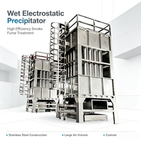 Unité de précipitation électrostatique humide (ESP) pour chaudière à charbon, contrôle des émissions de fumée condensable et d'ash ultra-fin