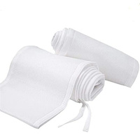Ensemble de literie pour lit bébé de haute qualité, en maille respirante, pare-chocs blanc anti-bactérien, 300 fils, style européen et américain