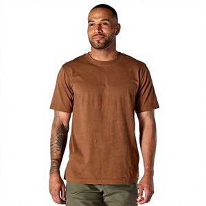 T-shirt pour homme en coton 100% de haute qualité, 260 g/m², imprimé animal, renne amusant, basique, doux, léger, noir, vente en gros - Product Image 2