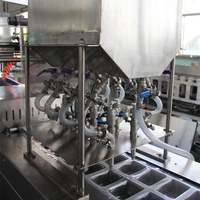 Machine d'emballage sous vide automatique électrique LWT pour la thermoformage de films, pour les barquettes de tofu, de sucre, avec pochette en papier pour l'emballage de la crème glacée