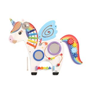 Pannello <span class=keywords><strong>da</strong></span> <span class=keywords><strong>tavolo</strong></span> per bambini in legno cartone animato animale occupato a bordo di attività educativa giocattoli - Product Image 1