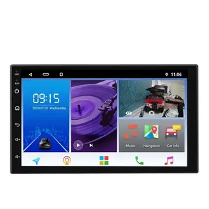 T5 Universal 1 DIN 2 DIN 9/10 pulgadas IPS pantalla táctil GPS WiFi Android coche DVD Radio Android 12 coche Radio DSP Carplay Android