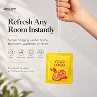 Désodorisant de voiture OEM en gel, sachet parfumé, carte parfumée de poche, élimination des odeurs pendant 30 jours, aromathérapie pour rétroviseur de véhicule