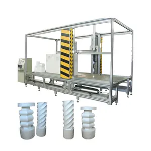 方圆可定制卧式全自动3D聚苯乙烯热线数控EPS泡沫装饰切割机