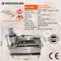 Machine à beignets semi-automatique industrielle et commerciale avec friteuse, pour beignets à la crème, beignets à la crème glacée, beignets français, beignets Berliner