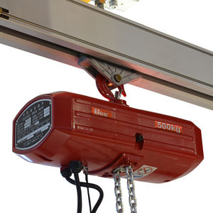 Palan d'arrêt d'urgence certifié UL SinglUL <span class=keywords><strong>2500KG</strong></span> Palan européen 500kg 6M de levage Palan électrique à chaîne de qualité personnalisable - Product Image 5