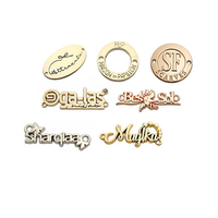 Tasche Zubehör Geldbörse Hardware Metall Ring Tasche Kette Gold Metall Label Custom Metall Logo Platte Tasche Teile Zubehör für Handtaschen