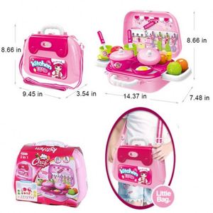 Moderno Juego de Cocina y Comida de Juguete para Niños, con Grifo Real, Juguetes de Plástico para Niñas, Juguete Educativo de Cocina Realista - Product Image 5