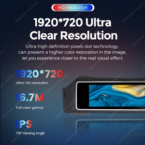 Navifly mnb Màn hình kép 1920*720 phụ kiện xe hơi chơi <span class=keywords><strong>Android</strong></span> đa Phương Tiện BT WIFI cho phạm vi Rover thể thao 2014 2015 2016 2017 - Product Image 5