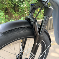 Vélo cargo électrique 24 pouces avec cadre en aluminium, panier avant, autonomie 50-55 km, 7 vitesses, batterie lithium 48V 15AH de marque, moteur moyeu arrière, freins à disque hydrauliques