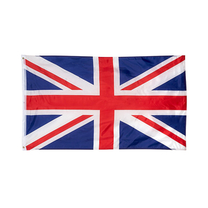 Drapeau britannique imprimé numériquement <span class=keywords><strong>en</strong></span> polyester doux, 3x5 pieds, vente flash - Product Image 1