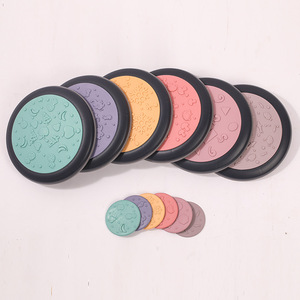 Colorido autismo niño placa sensorial plástico textura Circular disco cruce piedra juguete para la escuela al aire libre sala de estar uso - Product Image 6