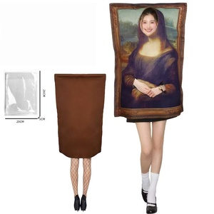 Disfraz Divertido de Hombre con Marco de Fotos, Esponja Compuesta, Disfraz de Halloween para Adultos, Mono para Fiestas Temáticas - Product Image 4