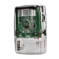 Mini radio portable transparente rétro, double bande FM/AM, récepteur de tuning, voyage, randonnée, prison, bureau, personnalisable