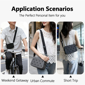 Custom Kerst Dames Mini Eva Draagtassen Lichtgewicht Klomp Charme Handtassen Tas Voor Vrouwen Studenten Vakantie Winkelen Luxe Geschenken - Product Image 3