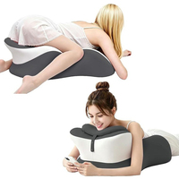 Oreiller de lit multifonction SUREWALHOME pour couple, en mousse à mémoire de forme, pour lire au lit, pour regarder des films, coussin relaxant, oreiller doux