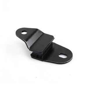 CNSPEED Motorcycle Exhaust Muffler Mounting <b>Bracket</b> Aluminum <b>Black</b> For Yamaha YFZ350 87-06 - Product Image 2