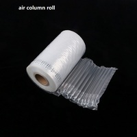 Film d'emballage protecteur en bulles gonflables en PE et nylon avec rouleau de colonnes d'air étanches