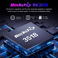 Smart TV Box Rockchip RK3518 Quad Core Android 14 4K WiFi TV Streaming Smart Android TV Box