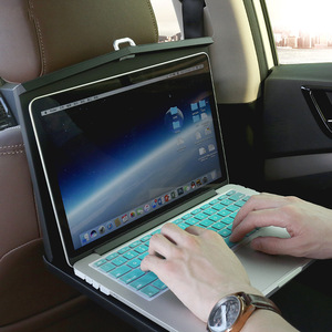 Suncore <b>Car</b> Tray <b>Table</b> Seat Back Folding With Phone Holder And Cup Holder For Vehicle Use - Product Image 2