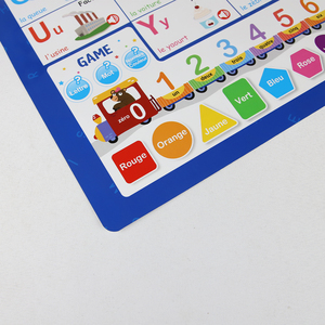 Top bán biểu đồ âm thanh điện tử tiếng Pháp Lớp Học Ngôn Ngữ Học tập nói chuyện Áp phích trẻ em Bảng chữ cái tường POSTER cho trẻ mới biết đi - Product Image 5