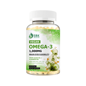 Gélules de vitamines Omega 3 pour la santé vaginale, marque privée, enrichies en graisses totales, pour une meilleure santé osseuse et un équilibre sain. - Product Image 1
