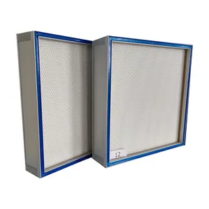 24X24 Inch Supply Ahu Aluminium Frame Luchtfilter Hvac Industrie Hepa Filter