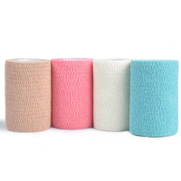 Bande élastique auto-adhésive Shike tout coton – Soutien des doigts respirant, protection sportive pour poignets et chevilles, bandage extensible unisexe