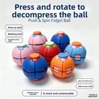 Tour spirale anti-stress rotative en plastique imprimé en 3D, jouet créatif pour les doigts, ornement éducatif en forme de tomate pour jeunes