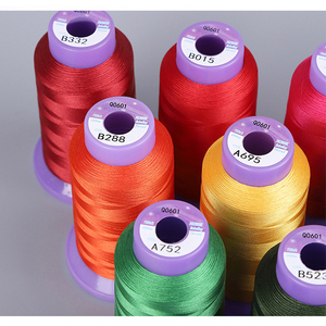 Fil à broder en polyester 100% écologique, haute ténacité, teint, 120d/2, 3000m, 5000m, vente en gros - Product Image 4