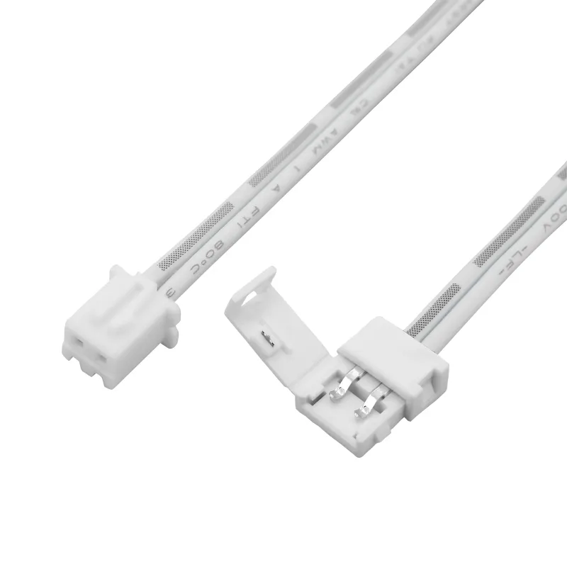 24V 3A LED मिनी प्लग 2.5mm पिच L823EL JST कनेक्टर एक्सटेंशन केबल 2m सतह पर लगी किचन लाइट सफेद