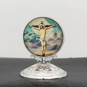 6.5cm * 4.8cm altın gümüş kilise ortodoks malzemeleri ürün süsleri alt öğeler üzerinde etiket var - Product Image 6