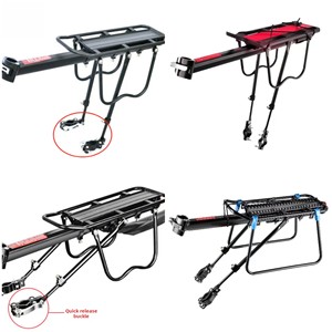 Portabicicletas <span class=keywords><strong>de</strong></span> Liberación Rápida con Soporte <span class=keywords><strong>de</strong></span> Carga y Guardabarros para Asiento Trasero <span class=keywords><strong>de</strong></span> Bicicleta <span class=keywords><strong>de</strong></span> Montaña - Venta al por Mayor <span class=keywords><strong>de</strong></span> Fabricante Chino - Product Image 3