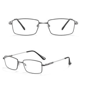 Lunettes de lecture Danyang 66611, monture en métal, verres anti-lumière bleue pour hommes, haute définition, alliage de titane à mémoire de forme - Product Image 1