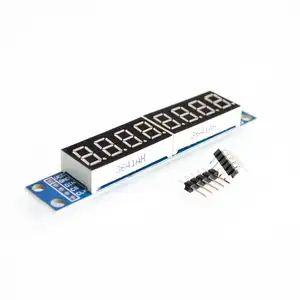 1 adet MAX7219 Led modülü 8-Digit 7 Segment dijital LED ekran tüp arduino MCU için 100% yeni orijinal