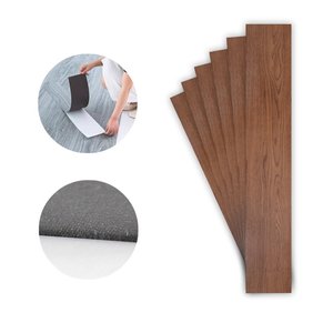 * OUTLET * 6 piastrelle adesive per pavimenti in PVC 914x152mm Parquet effetto legno-casa e giardino/articoli per la casa - Product Image 1