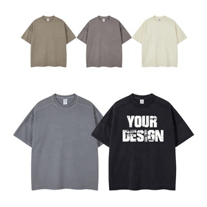 High Quality Wholesale 100% Cotton Tshirts Sublimation T <strong>Shirts</strong> Plain Custom Printing Oversized <strong>White</strong> Blank T-<strong>Shirt</strong> - Product Image 3