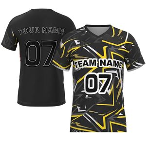 Suéter Personalizado con Diseño de Letras y Logotipo, Cuello en V, Suéter de Punto Jacquard <span class=keywords><strong>para</strong></span> Hombre, Jersey de Fútbol - Product Image 5