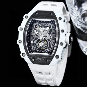 Reloj de Lujo RM 21-02 Tourbillon con Esfera Panda Negra y Blanca, Caja de Fibra de Carbono, Reserva de Marcha de 70 Horas para Eventos VIP y Galas - Product Image 2