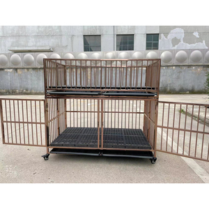 Stainless Steel Collapsible <strong>Cage</strong> Dog Customizable Pet Kennel <strong>Cages</strong> Carriers Dogs - Product Image 2