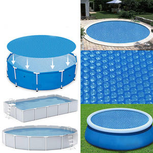 Couverture de <span class=keywords><strong>piscine</strong></span> solaire personnalisable couverture imperméable de <span class=keywords><strong>bulle</strong></span> de PE pour les piscines <span class=keywords><strong>hors</strong></span> terre rondes de rectangle et les piscines de station thermale style populaire - Product Image 3