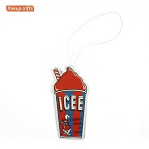Advertising Hanging Paper Car air Freshener Branded Cheap Promotional Gifts Custom Promotional Items with logo - Product Image 4